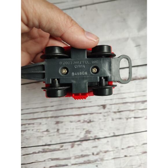 Fisher Price GeoTrax RED TRAIN CARGO CAR 2003 Train Replacment Part Expander - Picture 4 of 5